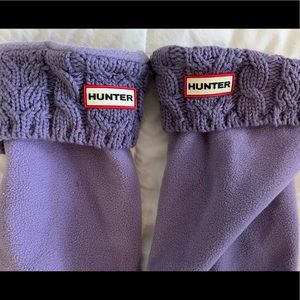 Hunter Boot Socks. Size large.